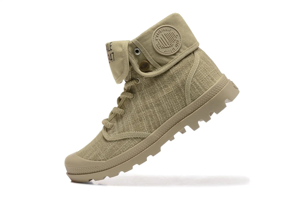 Classics PALLADIUM Pallabrouse Sneakers Men High-top Military Ankle Boots Canvas Men/Women Casual Shoes Size 35-45
