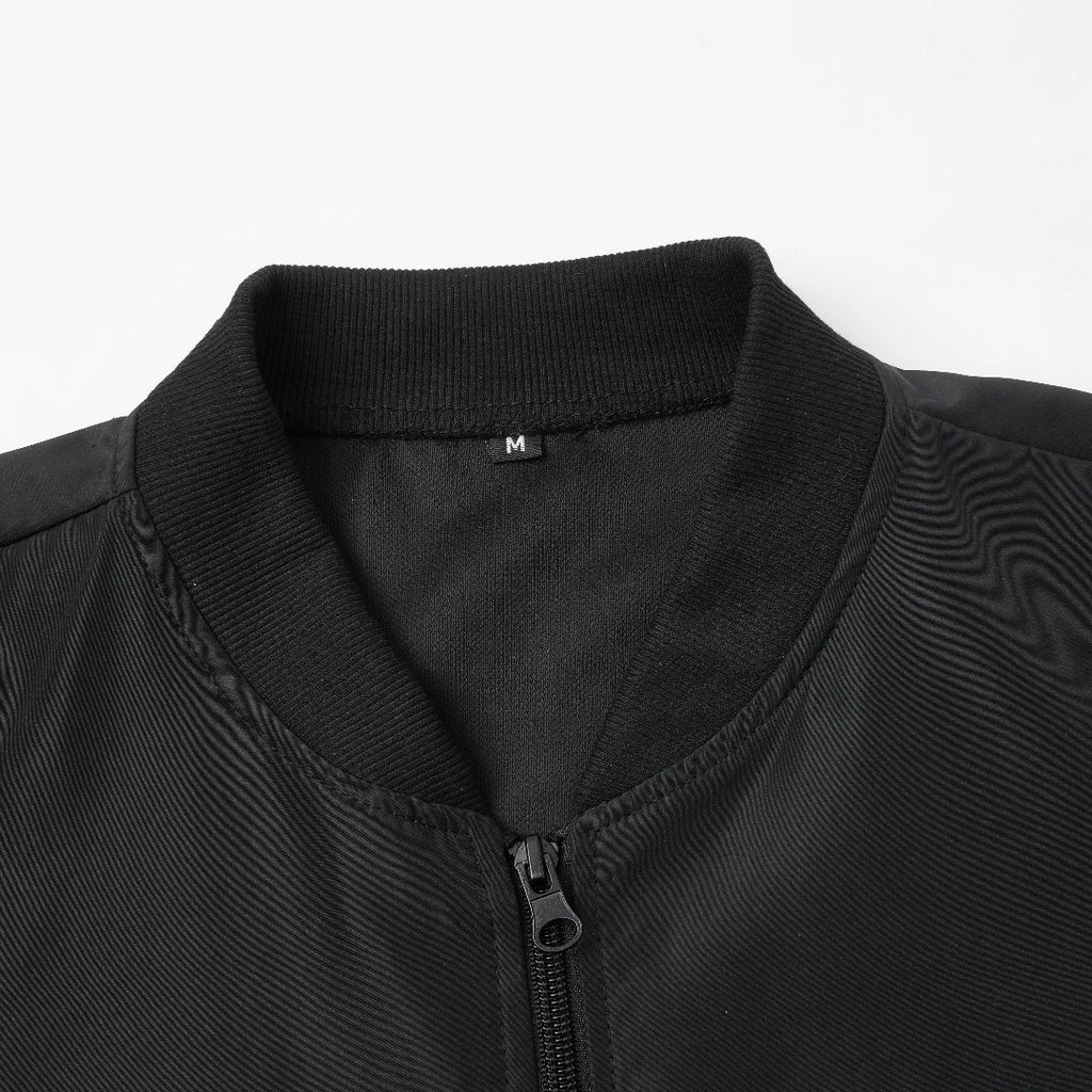 pring Autumn Casual Solid Fashion Slim Bomber Jacket Men Overcoat New Arrival Baseball Jackets Men's Jacket