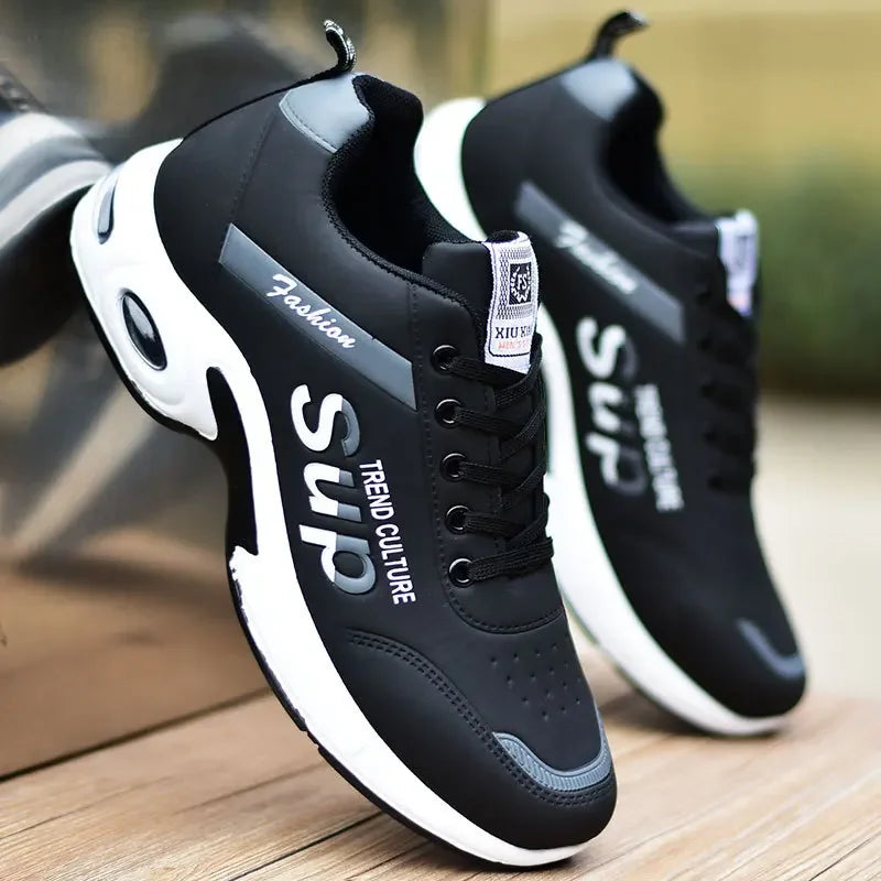 Men Sports Shoes Autumn Winter Korean Edition Trend Waterproof Running Tenis Basketball Durable Shock Absorbing Casual Shoes