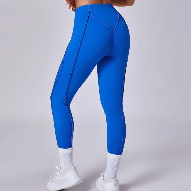 Women's Seamless Yoga Pants High Waist Tummy Control Workout Run Pants Non-See-Through Gym Pilates Fitness High Elastic Leggings