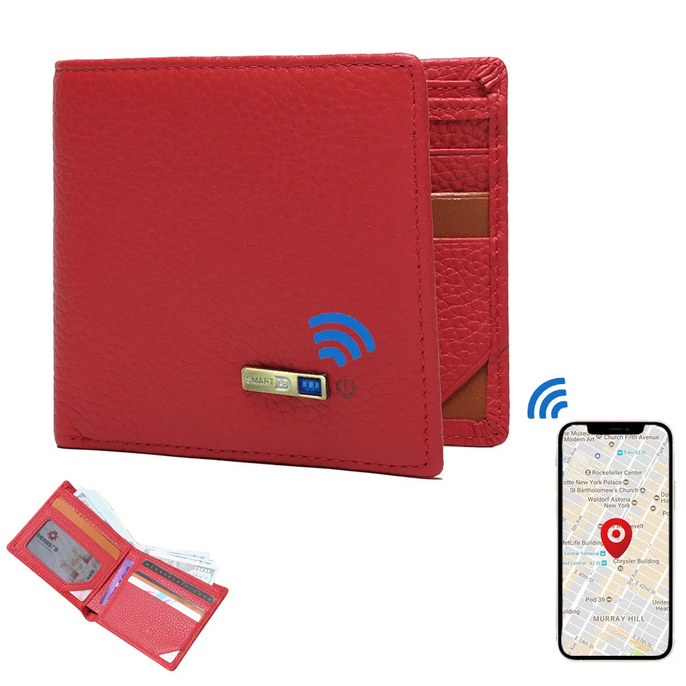 Smart Wallet For Women levis gps Tracking Air Tags for Women Christmas Gift portafoglio gps billetera inteligente concierre