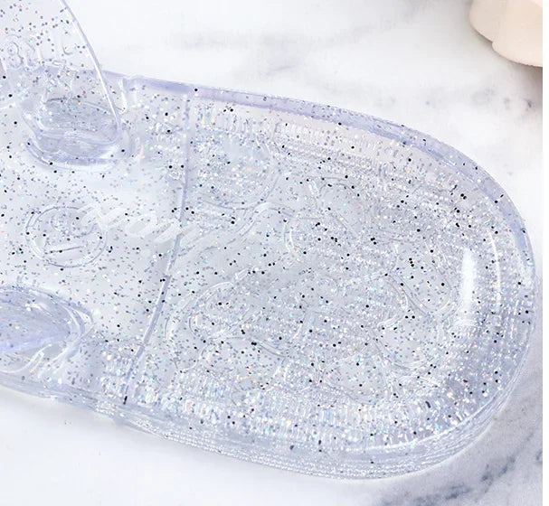 Women Low Pricing  Jelly Shoes Rivets Studs Bow-Knot Leisure Daily Flip-Flops For Raining Days Anti-Slip Flat Slippers Zoris 36