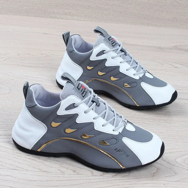 Luxury Men's Sneakers Summer High Quality Sneakers for Men Lightweight Soft Comfort Platform Vulcanized Shoes Zapatillas Hombre