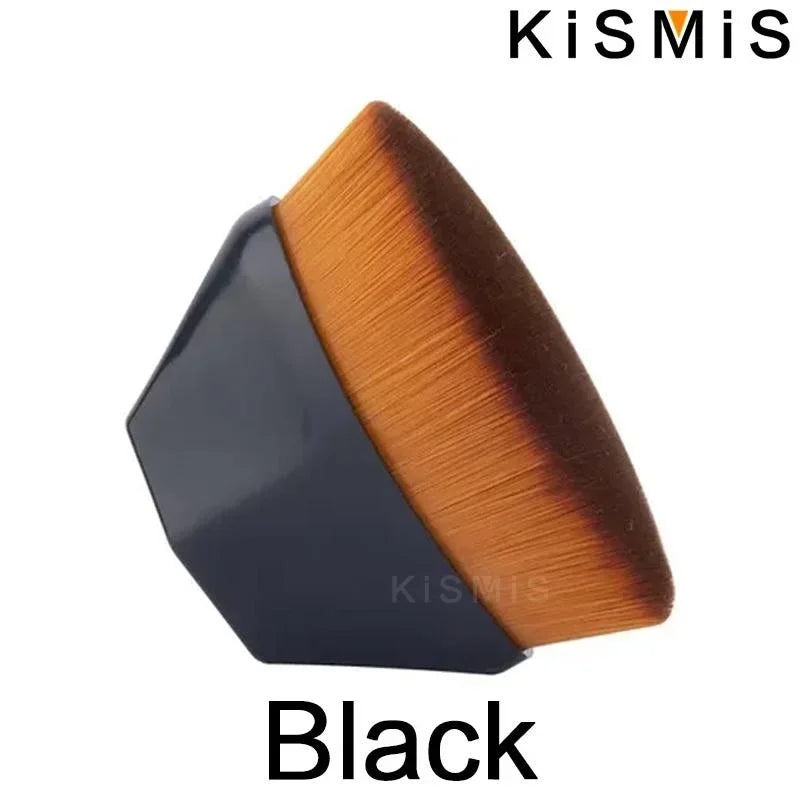 Flat Top High Density Kabuki Makeup Brush for Flawless Powder Liquid Cream Application Smooth Blending