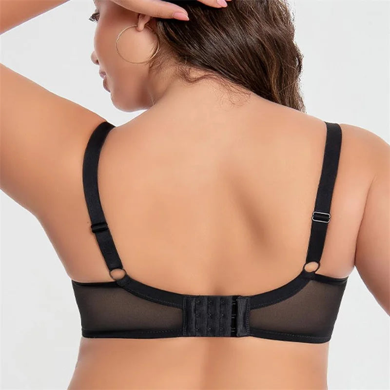 EU 75 80 85 90 95 D E F G H I J K L Big Size Bras for Women Large Busts Minimizer Anti-Sagging Breathable Full Coverage Cups