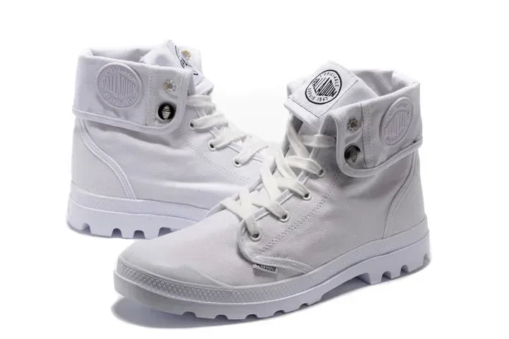 Classics PALLADIUM Pallabrouse Sneakers Men High-top Military Ankle Boots Canvas Men/Women Casual Shoes Size 35-45