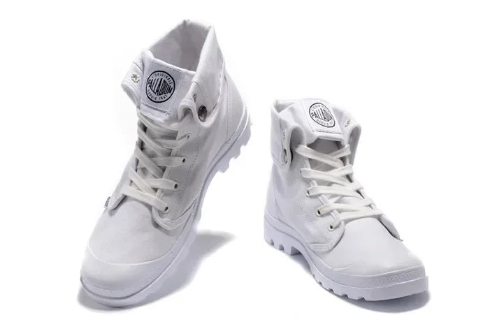 Classics PALLADIUM Pallabrouse Sneakers Men High-top Military Ankle Boots Canvas Men/Women Casual Shoes Size 35-45