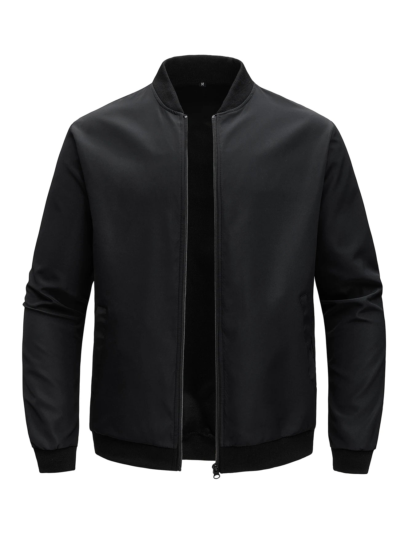 pring Autumn Casual Solid Fashion Slim Bomber Jacket Men Overcoat New Arrival Baseball Jackets Men's Jacket