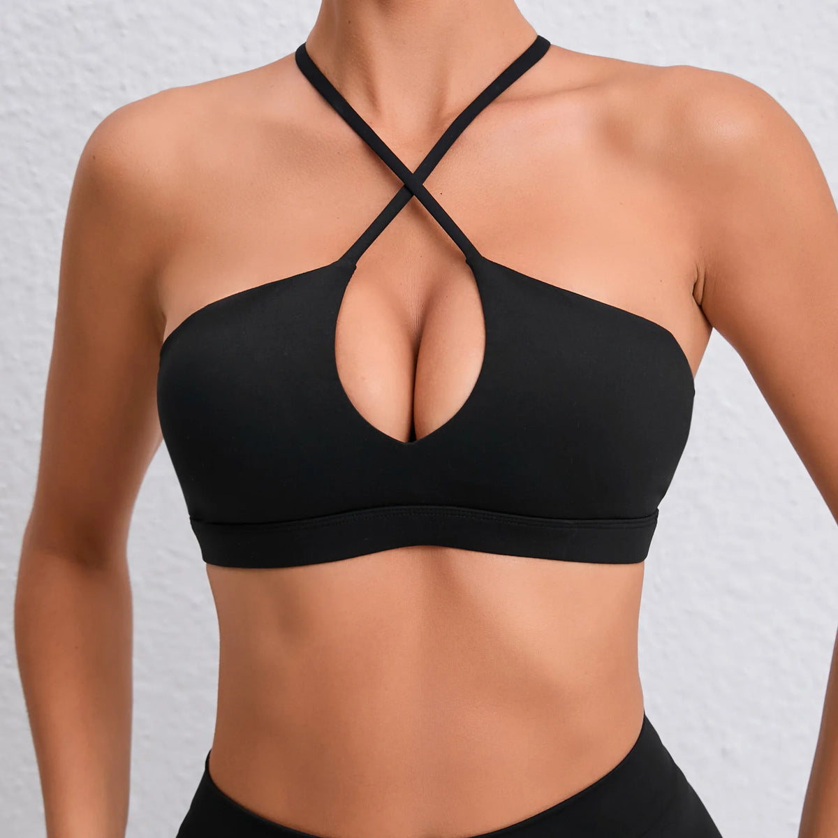 Hearuisavy Summer Gym Top Women Training Yoga Clothes Stretch Sports Underwear Fitness Workout Cross Yoga Bra Sexy Sports Bra