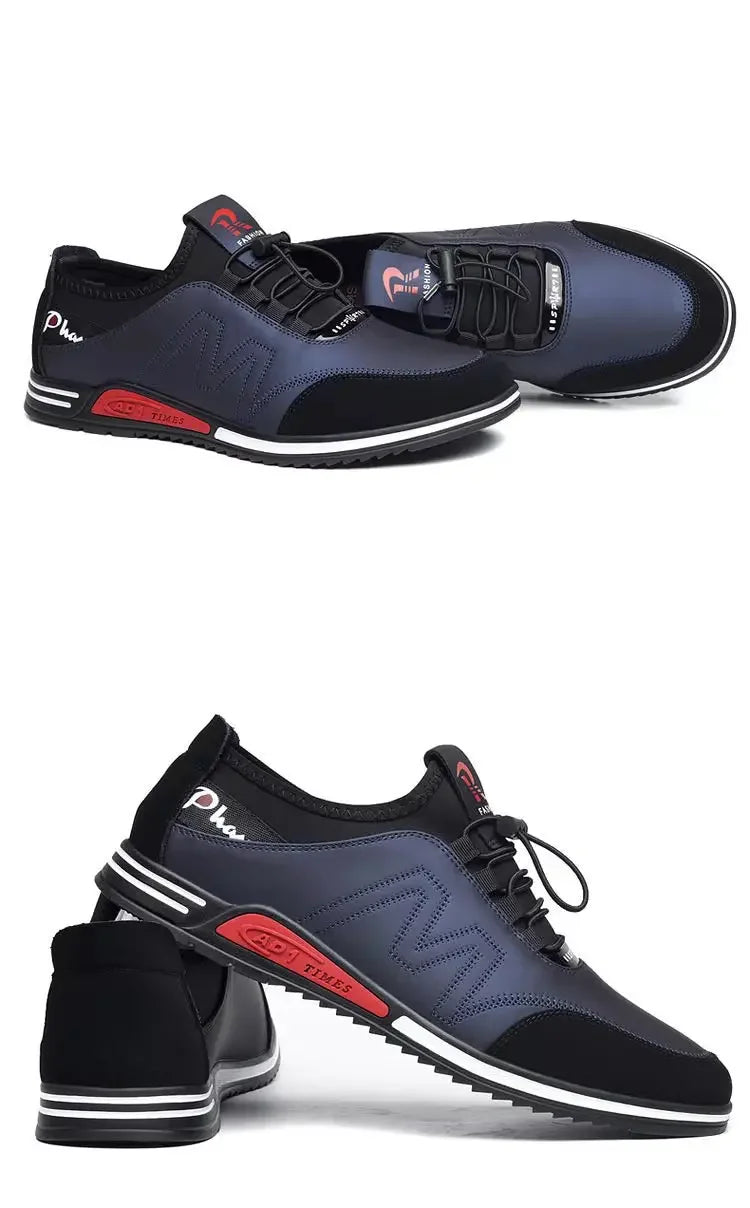 Men's Casual Sports Shoes Slip on Breathable Men's Shoes Men's Outdoor Non-slip Wear-resistant Running  Men