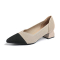 2026 New Women's High Heels Large 42/43 Fashion Pointed Anti slip Rubber Bottom Knitted Breathable Shoes
