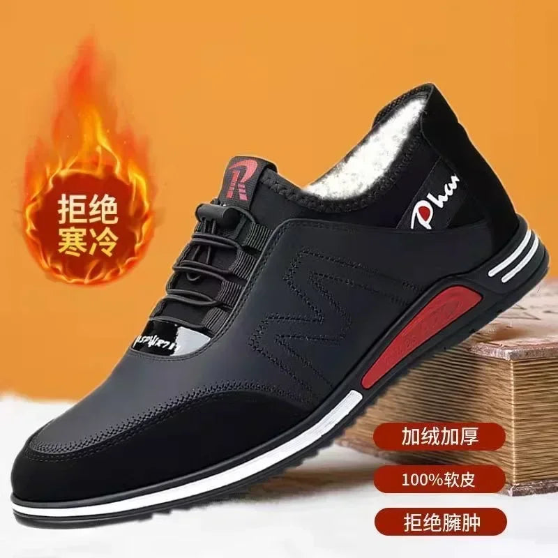 Men's Casual Sports Shoes Slip on Breathable Men's Shoes Men's Outdoor Non-slip Wear-resistant Running  Men