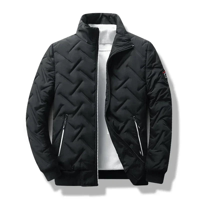 New 2024 Autumn Winter Jacket Men Cotton Padded Jacket Korean Streetwear Casual Jacket Men Fashion Clothing Male Warm Coats 5XL