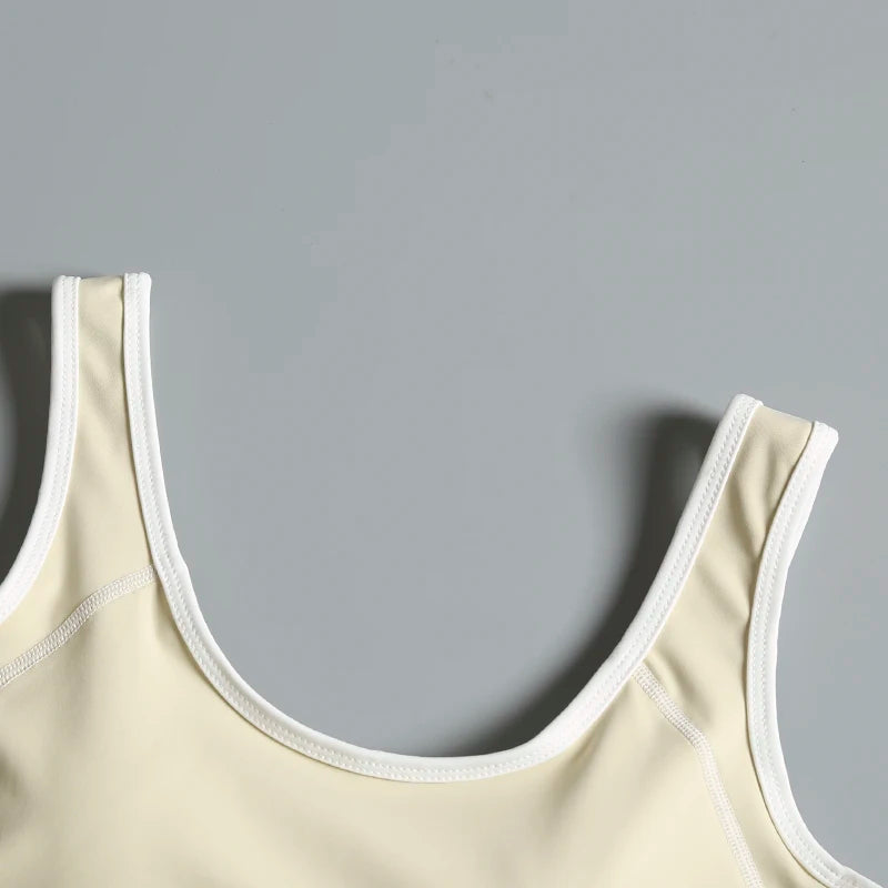 Sports underwear for women in summer beautiful back yoga suit vest shockproof wear outside running professional training