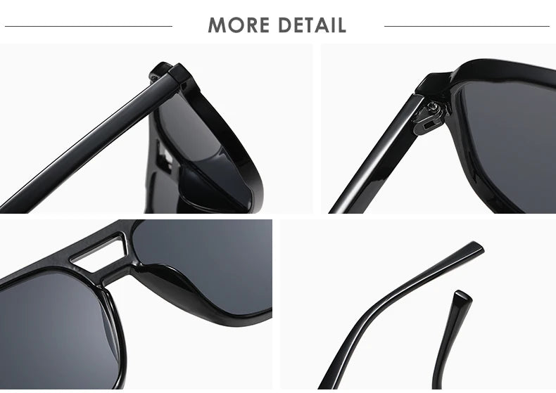 5pcs pack Classics Square Sunglasses Women UV Resistant Oversize Framed Fashion Sun Glasses Men Brand Glasses Durable Eyewear