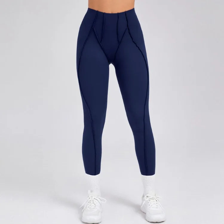 Women's Seamless Yoga Pants High Waist Tummy Control Workout Run Pants Non-See-Through Gym Pilates Fitness High Elastic Leggings