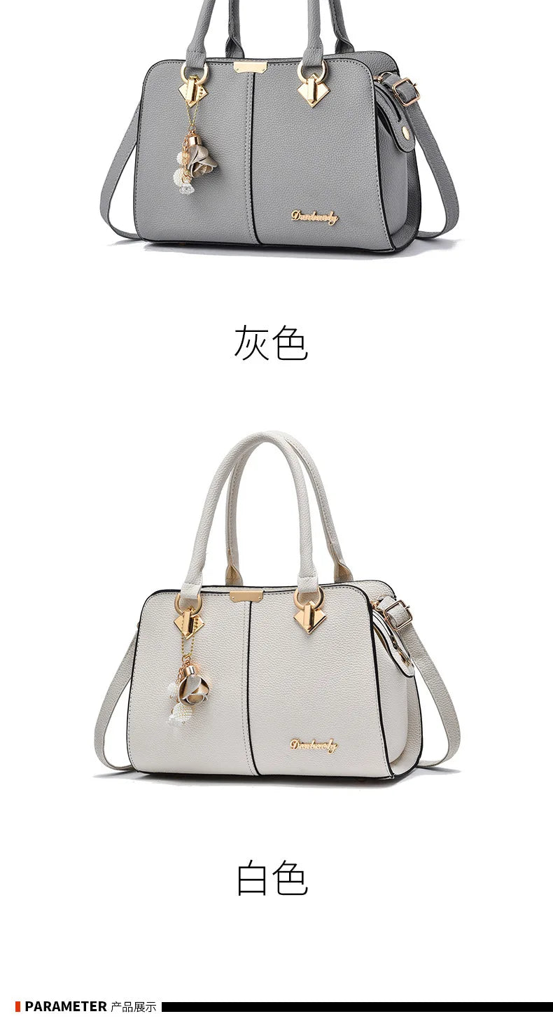New Women's Bag Female Shoulder Bag Handbag for 2025 Luxury Designer Handbag Leather Tote Female Handbags Fashion Cross Bag