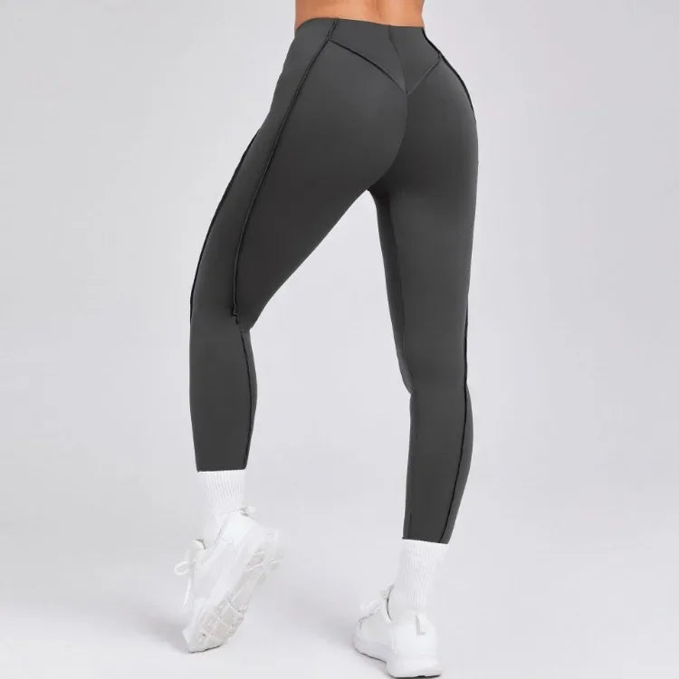 Women's Seamless Yoga Pants High Waist Tummy Control Workout Run Pants Non-See-Through Gym Pilates Fitness High Elastic Leggings