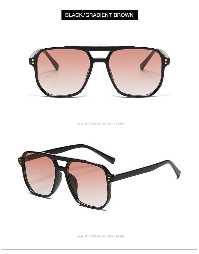 5pcs pack Classics Square Sunglasses Women UV Resistant Oversize Framed Fashion Sun Glasses Men Brand Glasses Durable Eyewear