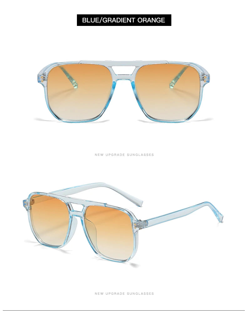 5pcs pack Classics Square Sunglasses Women UV Resistant Oversize Framed Fashion Sun Glasses Men Brand Glasses Durable Eyewear