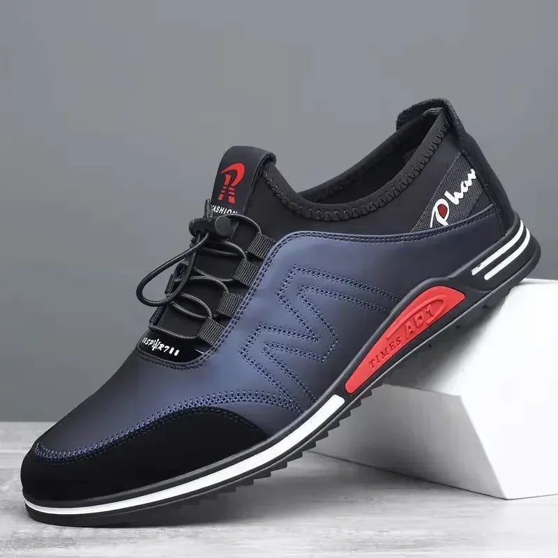 Men's Casual Sports Shoes Slip on Breathable Men's Shoes Men's Outdoor Non-slip Wear-resistant Running  Men