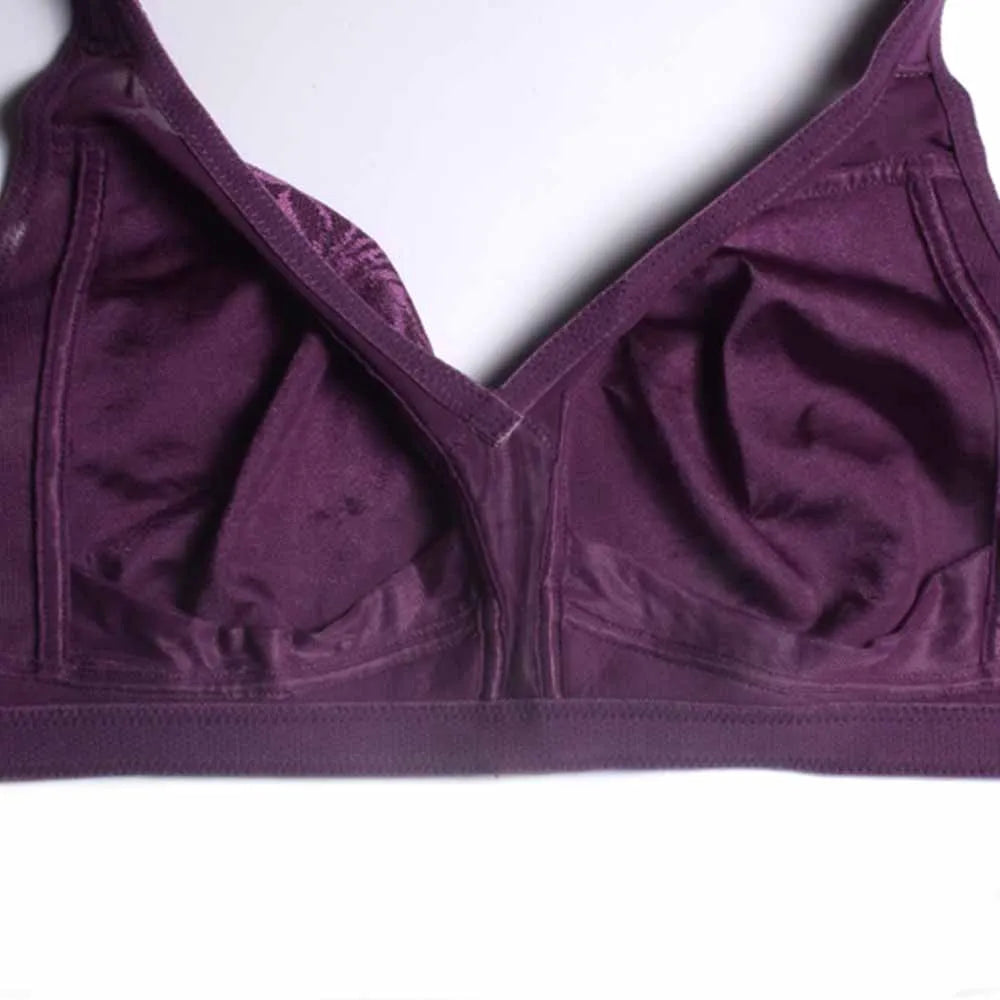 Bras For Womens Lingerie Big Cup Support Bralette Wireless Sexy Brassiere BH Tops Plus Size B C D E F G H Cup