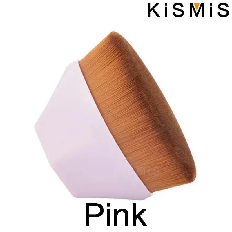 Flat Top High Density Kabuki Makeup Brush for Flawless Powder Liquid Cream Application Smooth Blending