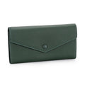 Ladies Genuine Leather Long Wallet Women's Large Capacity Clutch Wallet Envelope Multifunctional Mobile Phone Wallet Purse
