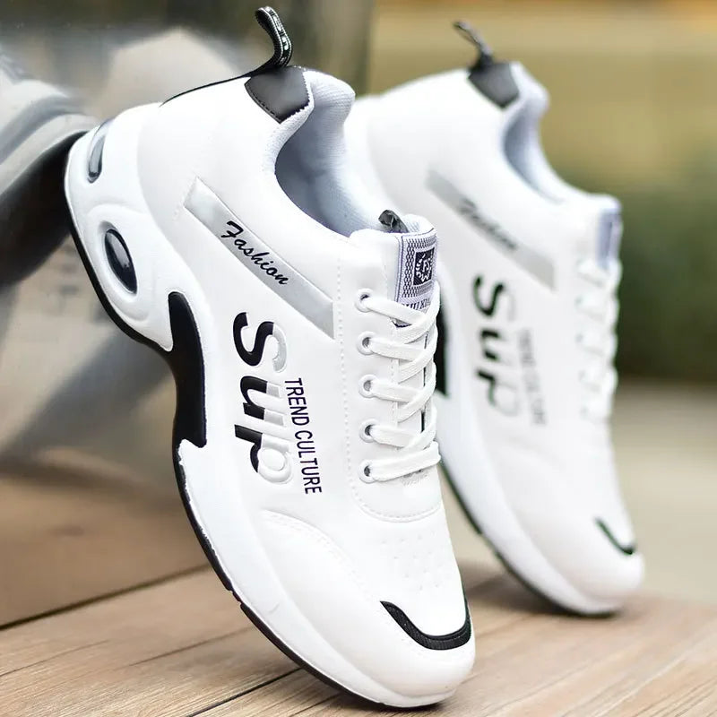 Men Sports Shoes Autumn Winter Korean Edition Trend Waterproof Running Tenis Basketball Durable Shock Absorbing Casual Shoes