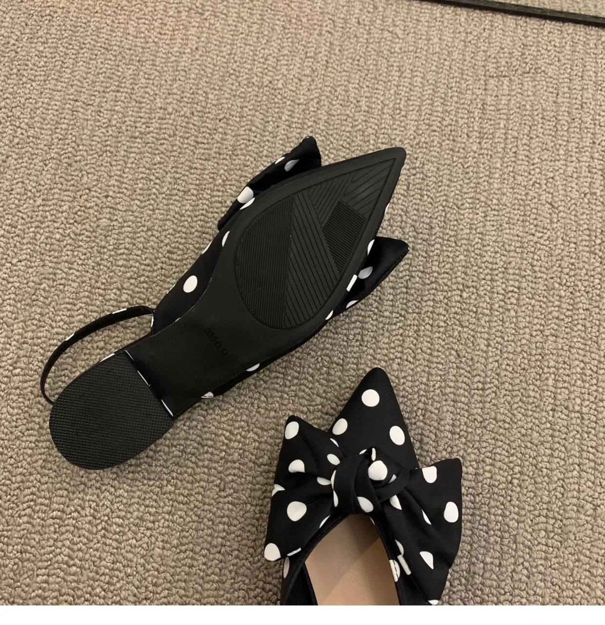 Bow Sandals Women 2026 Summer Pointed Low Heel Sandals Women Fashion Baotou Thin Strap Sandals High Heels Sandalias De Mujer