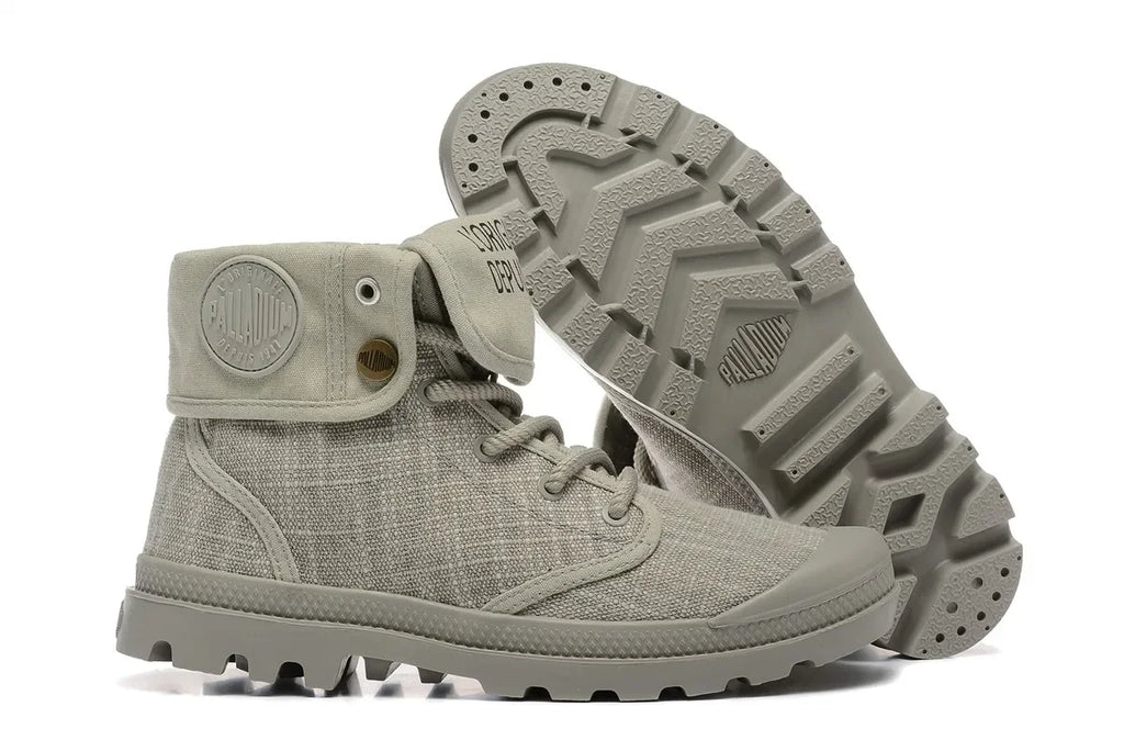 Classics PALLADIUM Pallabrouse Sneakers Men High-top Military Ankle Boots Canvas Men/Women Casual Shoes Size 35-45