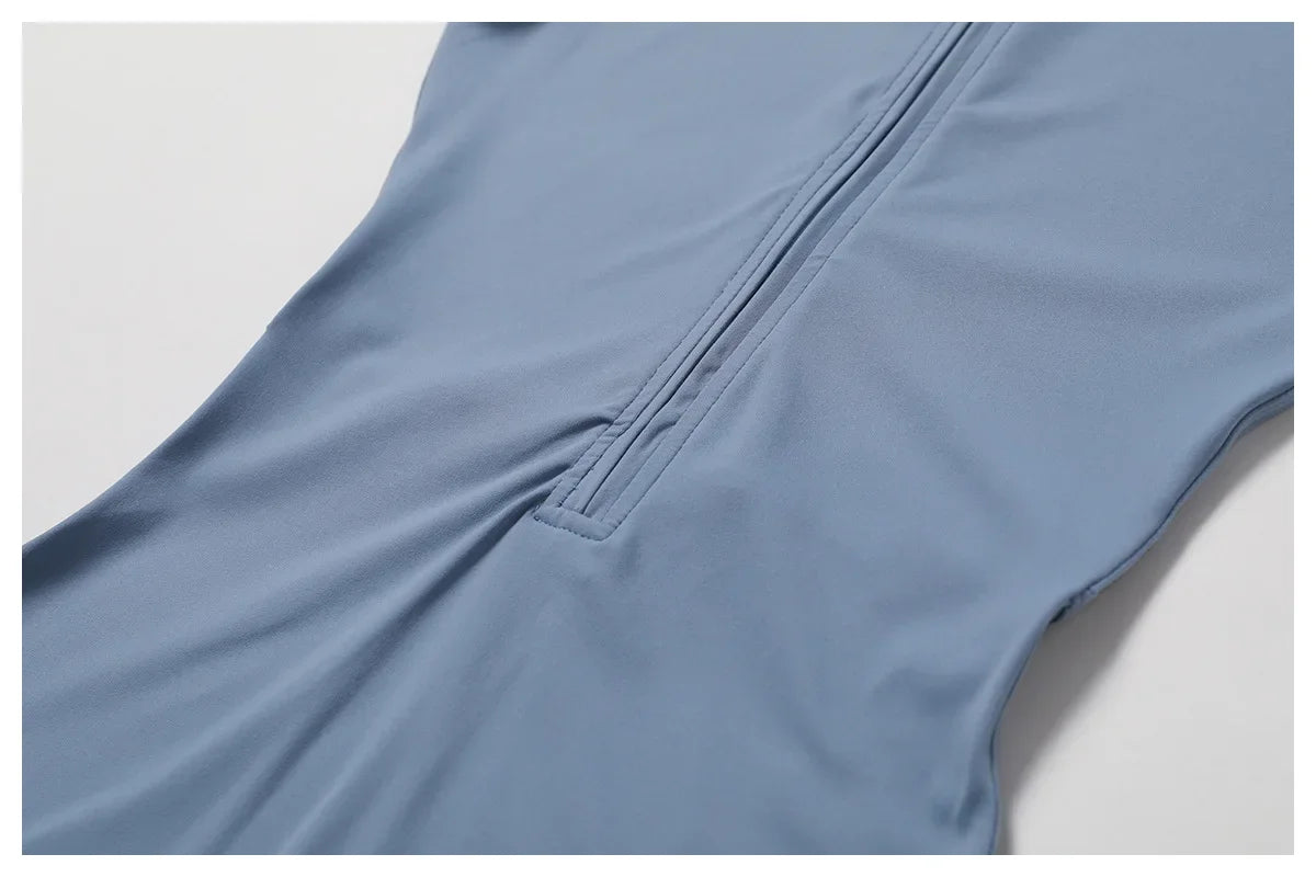 Women's Fitness Short Jumpsuits Long Sleeve Training Overalls One-Piece Sporty Suits Workout Romper Gym Clothing Woman Tracksuit