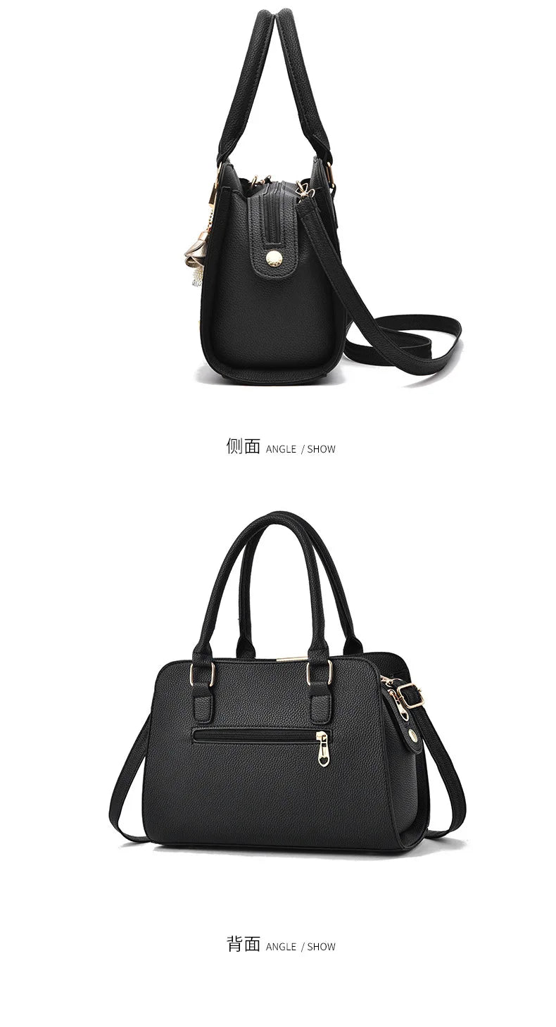 New Women's Bag Female Shoulder Bag Handbag for 2025 Luxury Designer Handbag Leather Tote Female Handbags Fashion Cross Bag