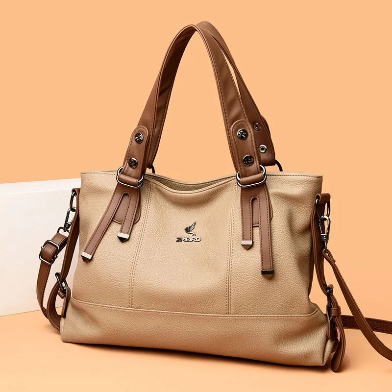 Genuine Brand Luxury Designer Leather Women Handbags High Quality Shoulder Bag Large Capacity Crossbody Bags for Women Tote Bag