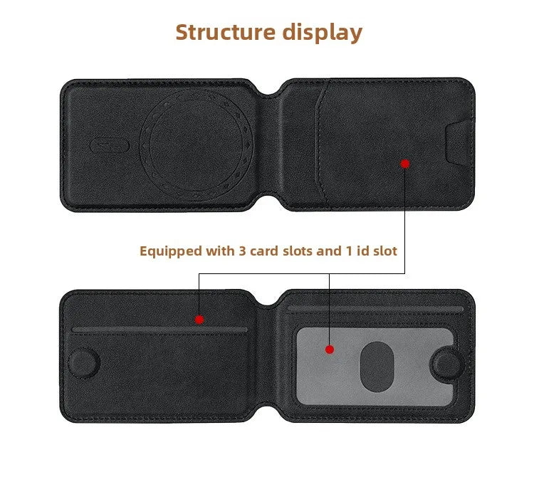 Luxury Strong Magnetic Leather Vertical Card Solt Credit ID Mobile Phone Back Pocket Wallet Case Phone Stand Shockproof Cover