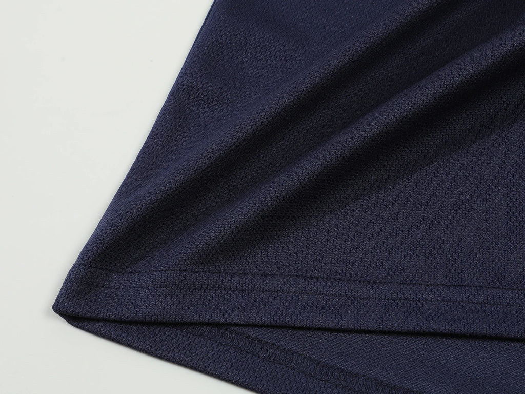 2026 New Summer Premium Solid Color Men's Golf Collar Breathable Fabric Social Casual Top Men's Collar T-shirt