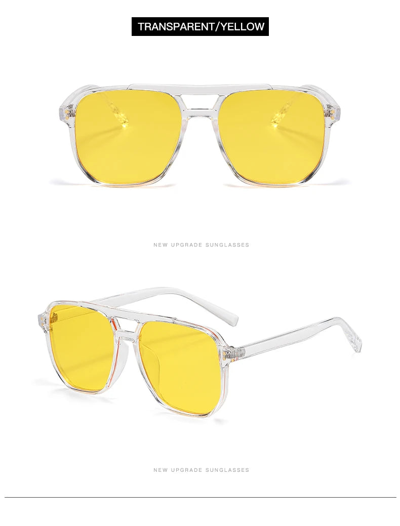 5pcs pack Classics Square Sunglasses Women UV Resistant Oversize Framed Fashion Sun Glasses Men Brand Glasses Durable Eyewear