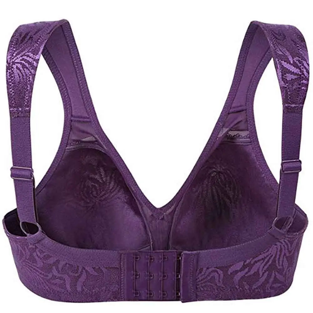 Bras For Womens Lingerie Big Cup Support Bralette Wireless Sexy Brassiere BH Tops Plus Size B C D E F G H Cup