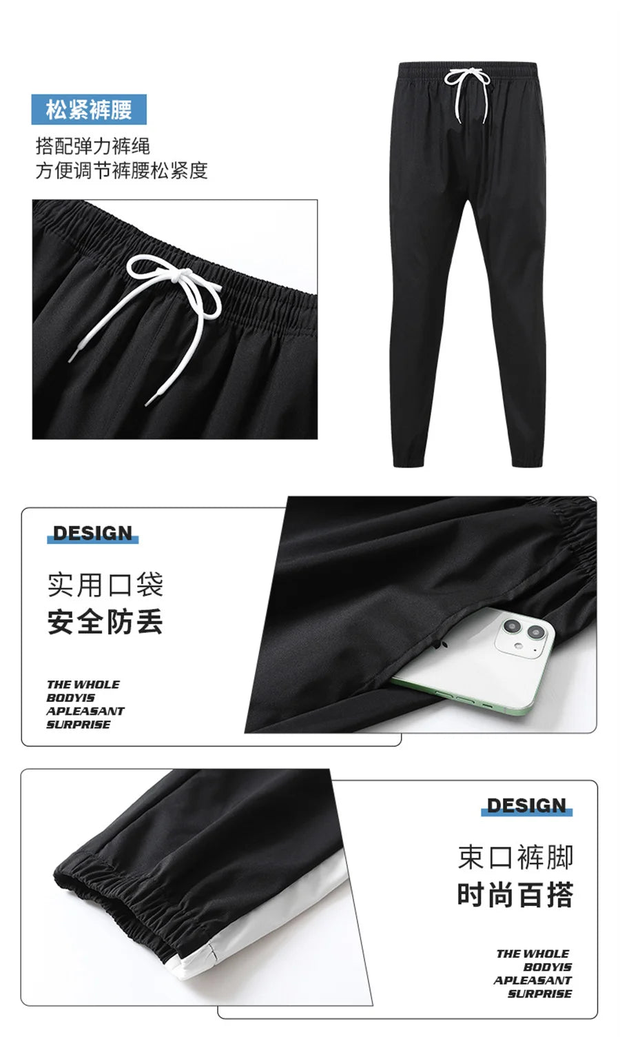 2026 Casual Joggers Patchwork Men Tracksuit Spring Autumn Hooded Zipper Jackets and Sweatpants 2 Pieces Suits Male Sportswear