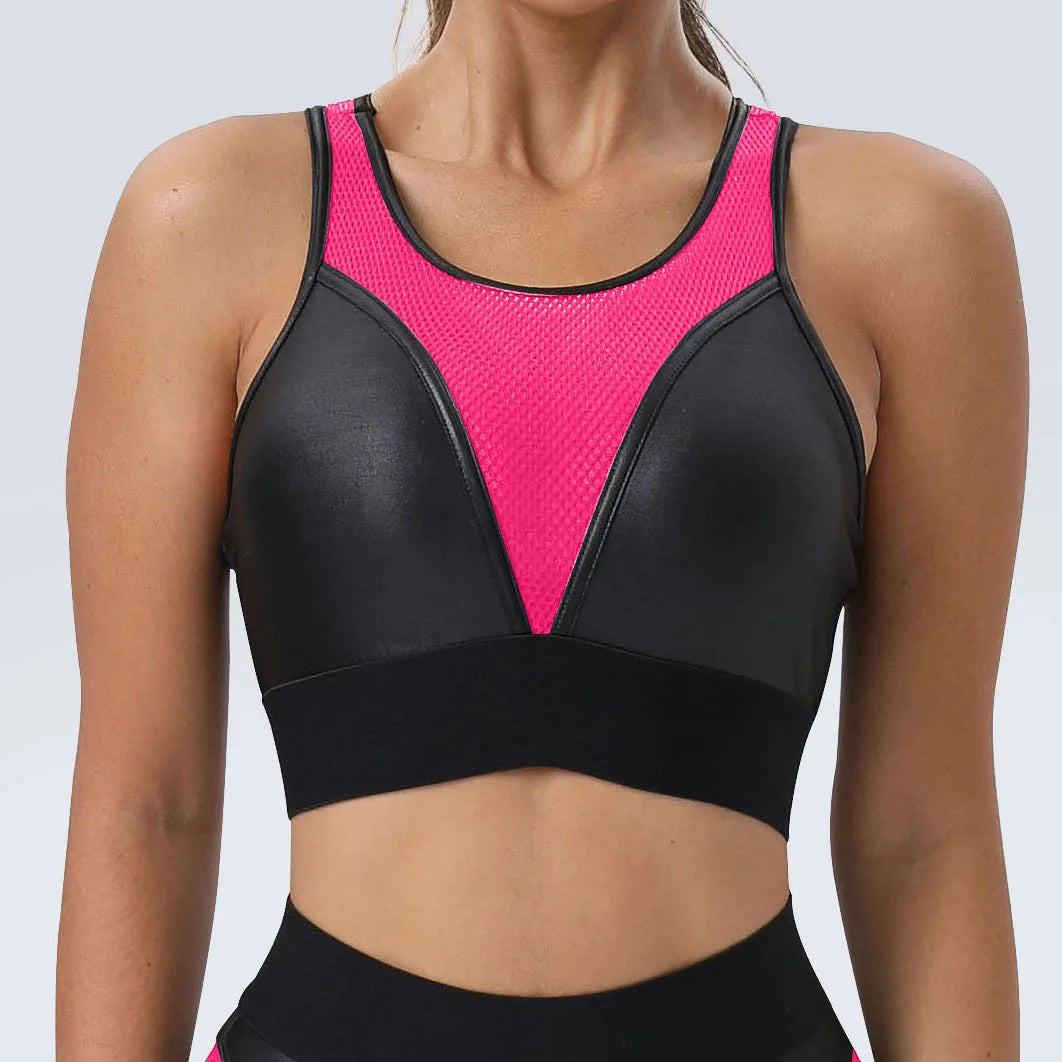 Fitness Sexy Sports Suit Women Yoga Set 2 Pieces Gym Workout Clothing for Bra Push-Up Women High Waist Leggings Sports Clothing