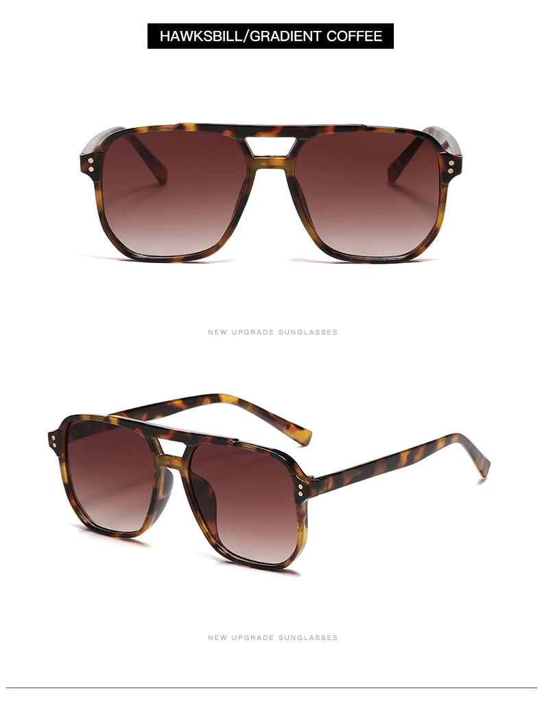 5pcs pack Classics Square Sunglasses Women UV Resistant Oversize Framed Fashion Sun Glasses Men Brand Glasses Durable Eyewear