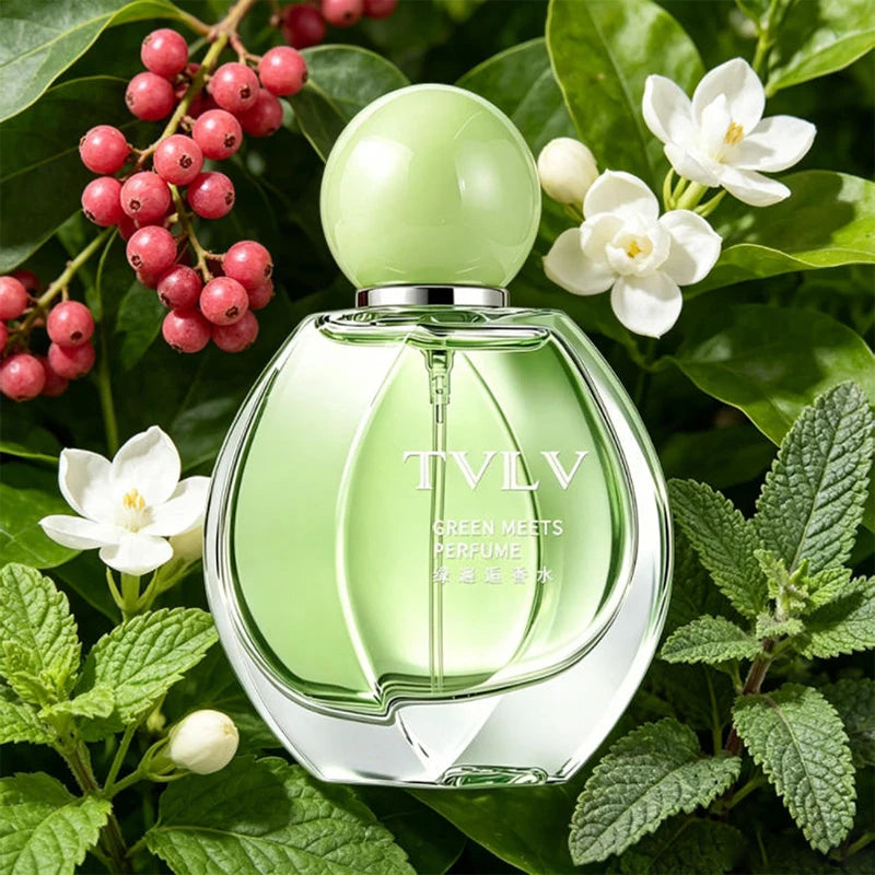 Jasmine Gardenia Fresh Floral Scent Perfume Natural Refreshing Women Fragrance Lasting Aroma Elegant Daily Fruity Aroma Gift