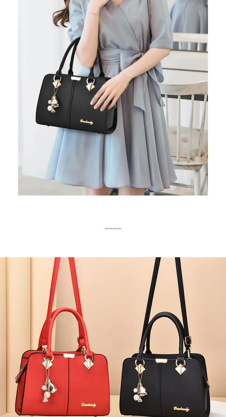New Women's Bag Female Shoulder Bag Handbag for 2025 Luxury Designer Handbag Leather Tote Female Handbags Fashion Cross Bag