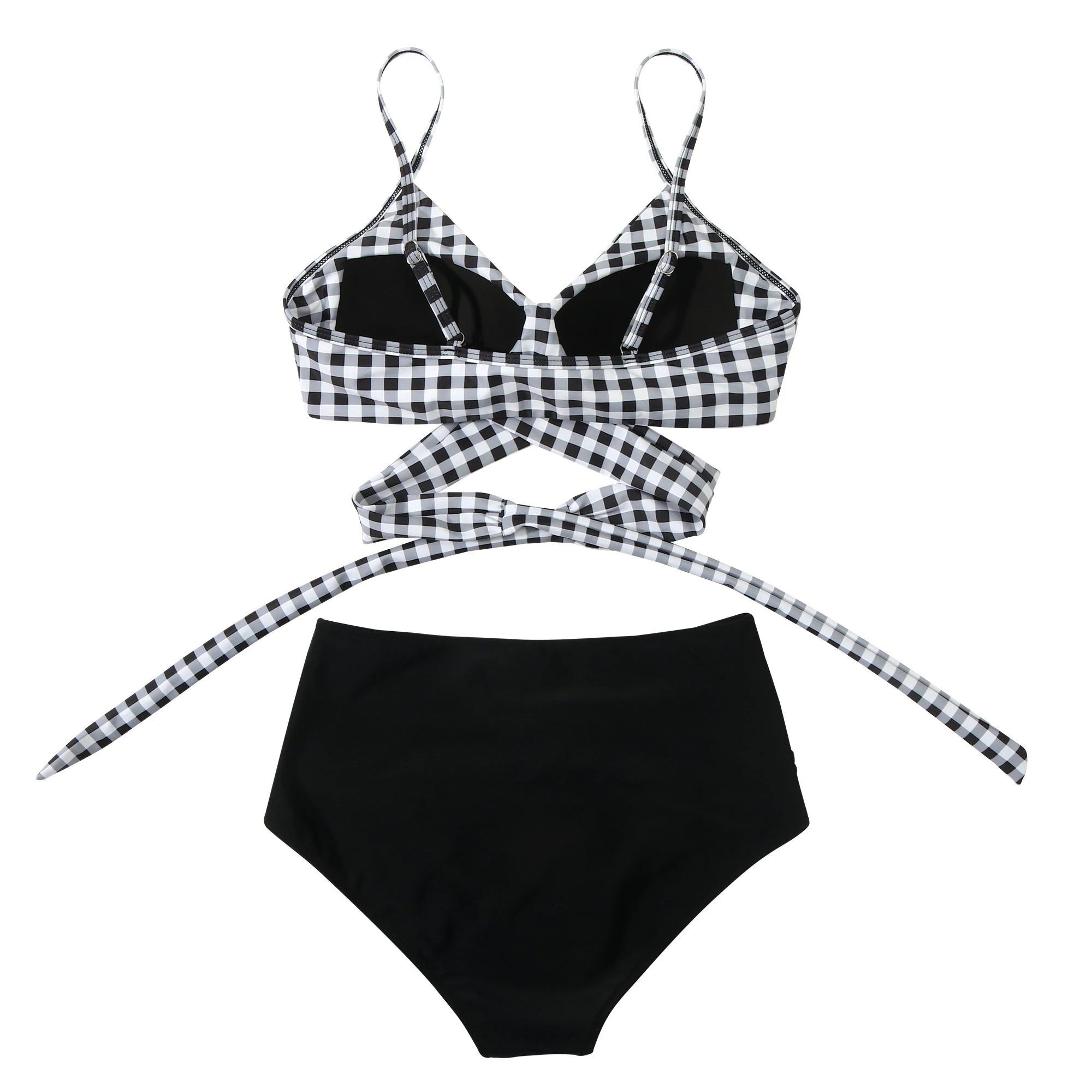 Push Up Bikini Women Swimsuits 2026 Sexy Swimwear Female Brazilian Bikini Set High Waist Biquini Swimming Suits Solid Beachwear