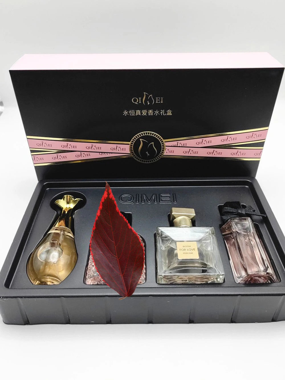 Original Brand Perfume Women Eau De Parfum Femme 100ml Perfumes And Colognes Natural Floral Fragrance Spray Gift Box 4Pcs Set