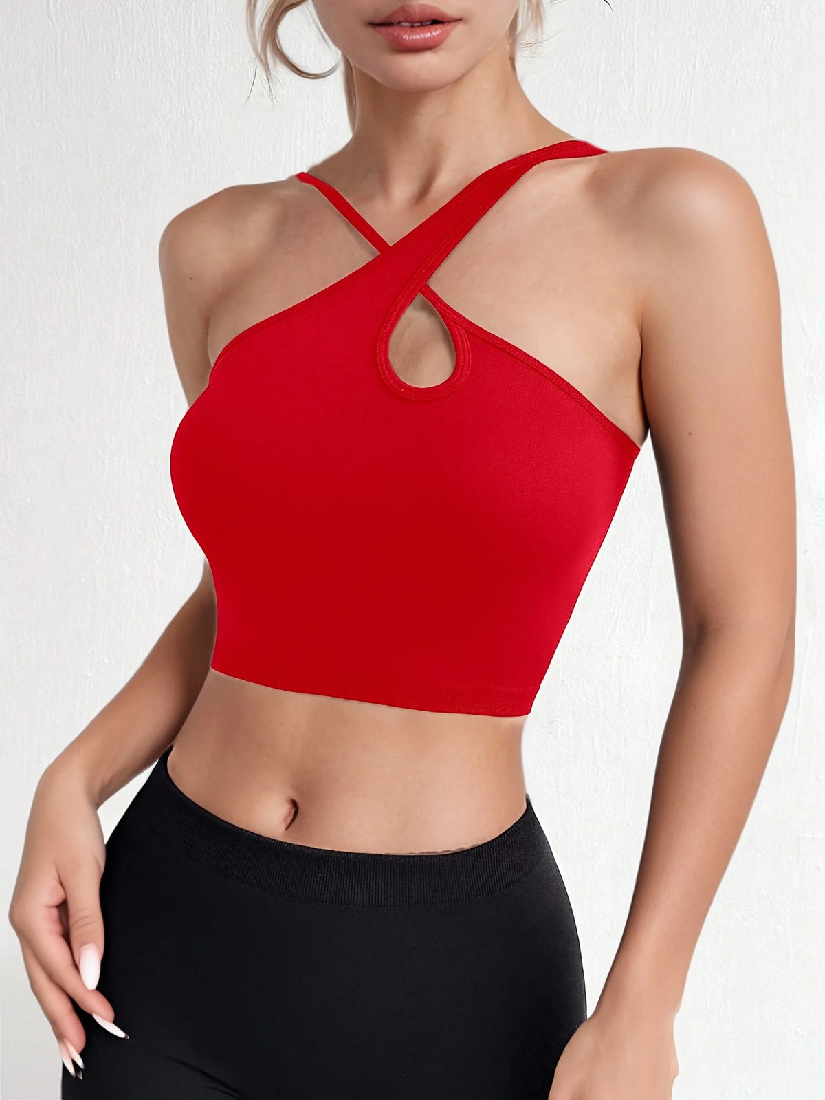 Women Fitness Yoga Bras Sexy Sling Beauty Back Fitness Push Up Sports Women Underwear Running Crop Top Yoga Clothes
