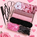 1109Pcs Hair Accessories Kit, Scrunchies, Hair Ties & Styling Tools, All-in-One Hair Set for Girls & Women Daily Use