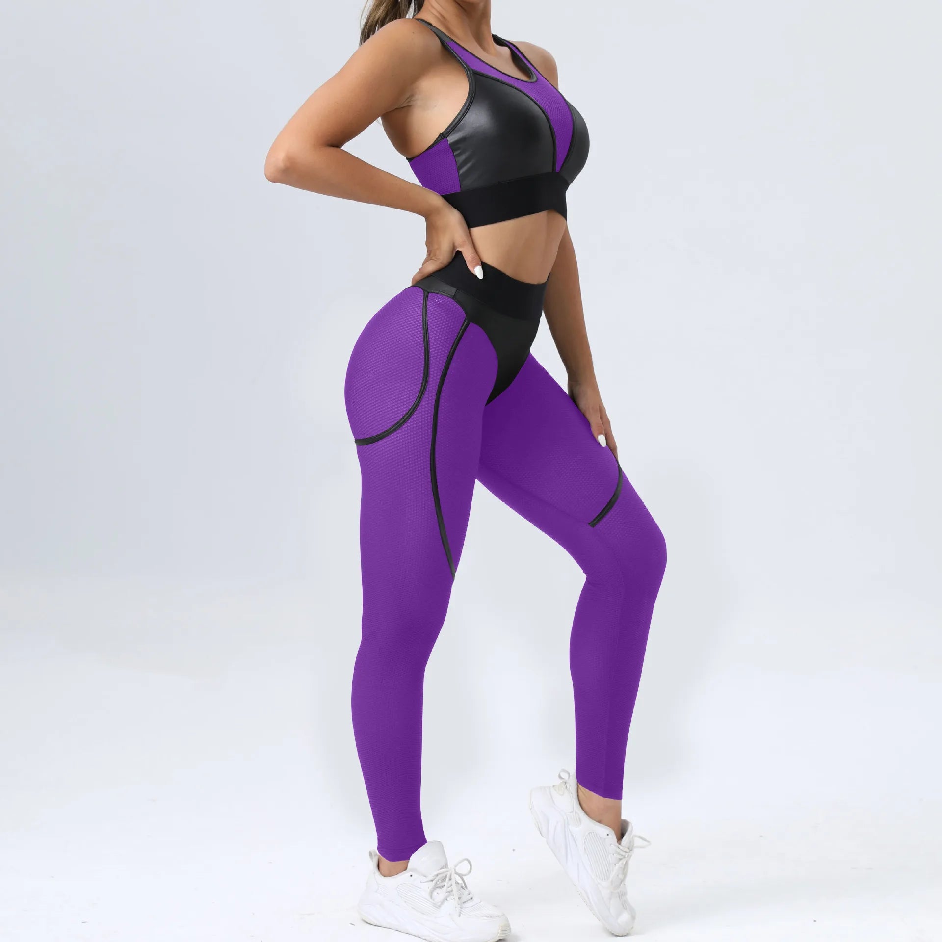 Leggins Woman Gym Push Up Sexy Woman Clothing Mesh Transparent Thong Female Legging Yoga Workout Women Pants High Waist Tights