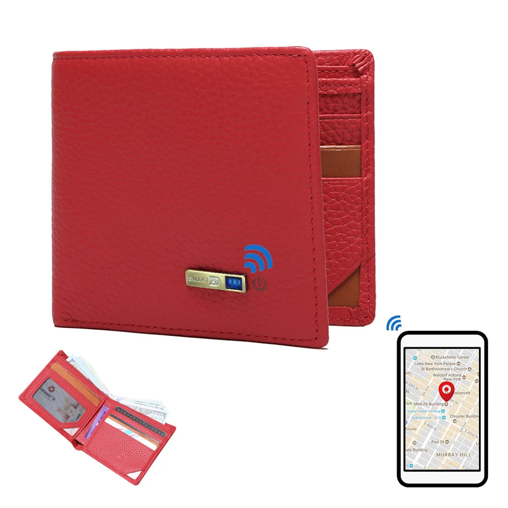 Smart Wallet For Women levis gps Tracking Air Tags for Women Christmas Gift portafoglio gps billetera inteligente concierre
