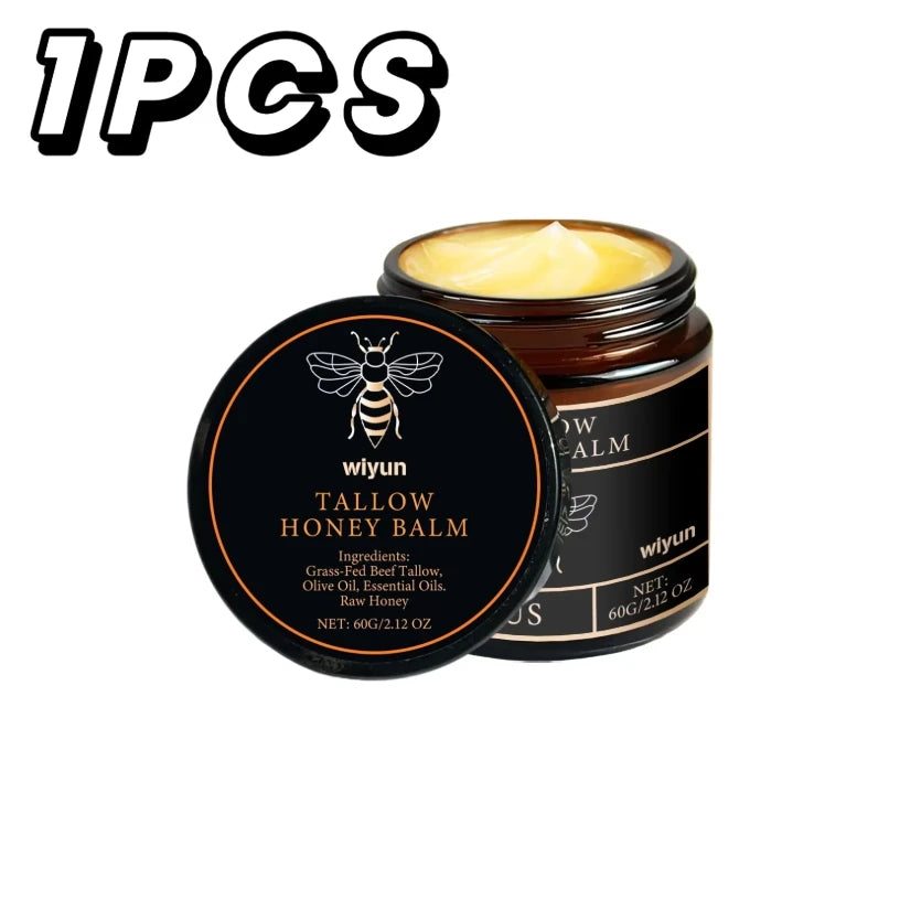 Hotfashionitems Tallow Honey Cream, hydrating skin moisturizer for women with a creamy texture and natural glow.